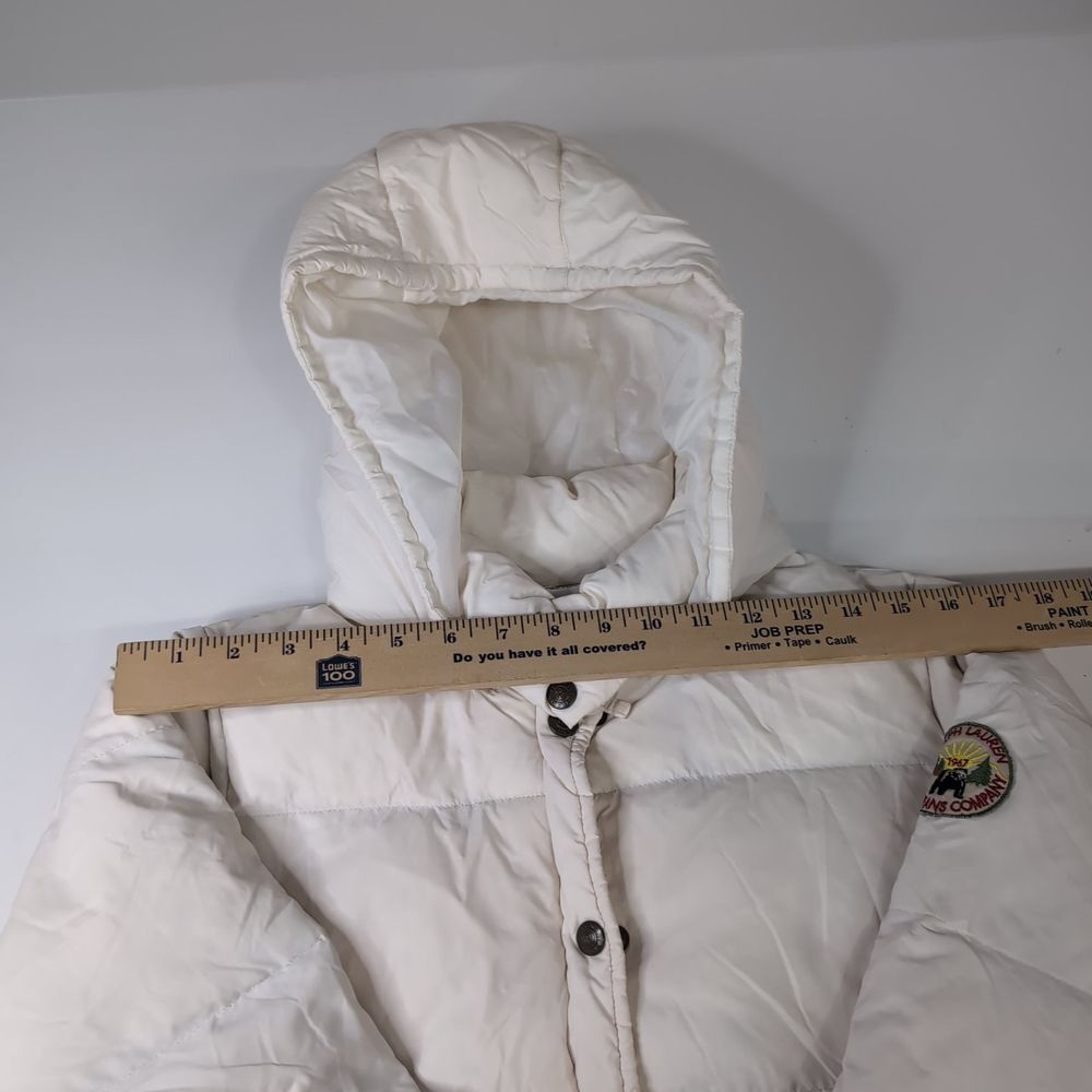 Polo Jeans Co Ralph Lauren Puffer Jacket Women's Small Patch Hooded - Picture 4 of 10